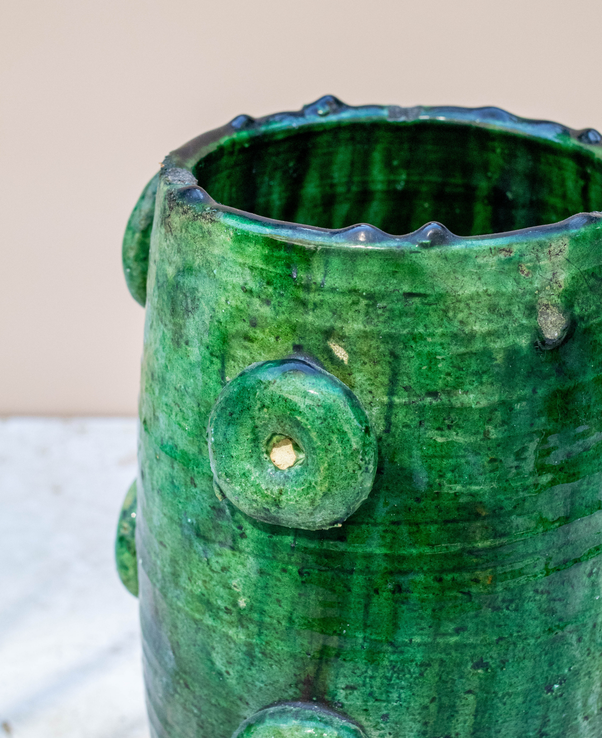 Handmade Moroccan Tamegroute Vase
