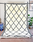 Moroccan Berber Beni Ourain 235x144cm (Ahlam)