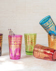 Handcrafted Moroccan Tea Glasses Set