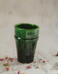 Moroccan Handmade Tamegroute Pottery Glasses