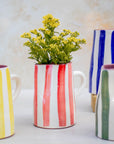 Moroccan Striped Jug