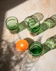 Recycled Moroccan Beldi Tea Glasses Set