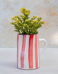 Moroccan Striped Jug