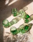 Recycled Moroccan Beldi Tea Glasses Set