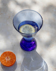 Handblown Moroccan Beldi Glass - Amber
