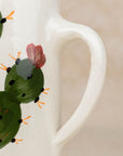 Moroccan Handmade Cactus Ceramic Pitcher