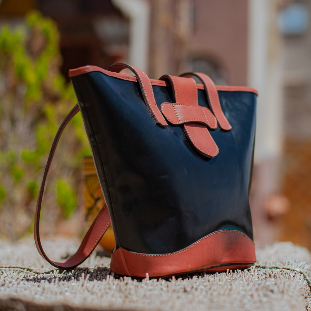 Classic Moroccan Leather Tote