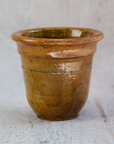 Handmade Moroccan Ceramic Glazed Flower Pot: Unique Pottery Planter for Exquisite Greenery