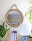 Jute Rope Coastal Mirror 