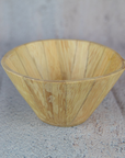 Handcrafted Palm Wood Bowls from Southern Morocco - Handmade Wood Bowl - Wooden bowls Decorative - Wood Bowl Gift
