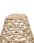 Braided Palm Cone Suspension Lampshade