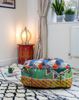 Handmade Moroccan Floor Cushions, Ottomans, and Poufs for Unique Home Décor (Sofia)