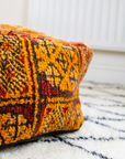 Handmade Moroccan Floor Cushions, Ottomans, and Poufs for Unique Home Décor (Fatima)