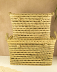 Handwoven Wicker Storage Trunk/Basket