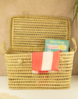 Handwoven Wicker Storage Trunk/Basket