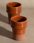 Handmade Beldi Ceramic Cup - Terracotta
