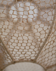 Boho-Chic Moroccan Raffia Suspension Ball Ceiling Pendant Light