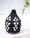 Hand -Woven Moroccan Wool Pot - 020