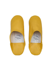 Moroccan Babouche Slippers, Yellow