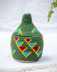 Hand-Woven Moroccan Wool Pot - 022