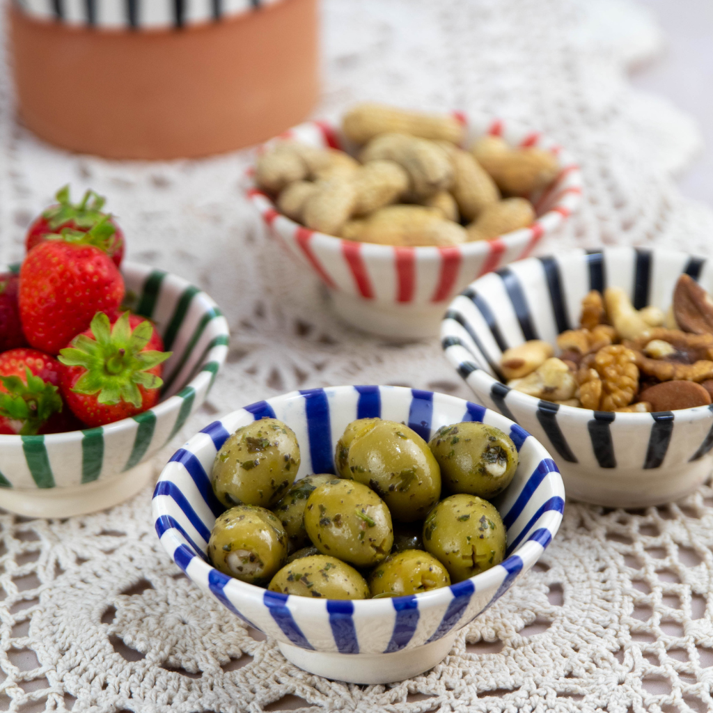 Handmade Moroccan Ceramic Cereal Bowl