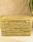 Handwoven Wicker Storage Trunk/Basket