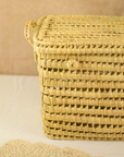 Handwoven Wicker Storage Trunk/Basket