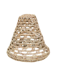 Braided Palm Cone Suspension Lampshade