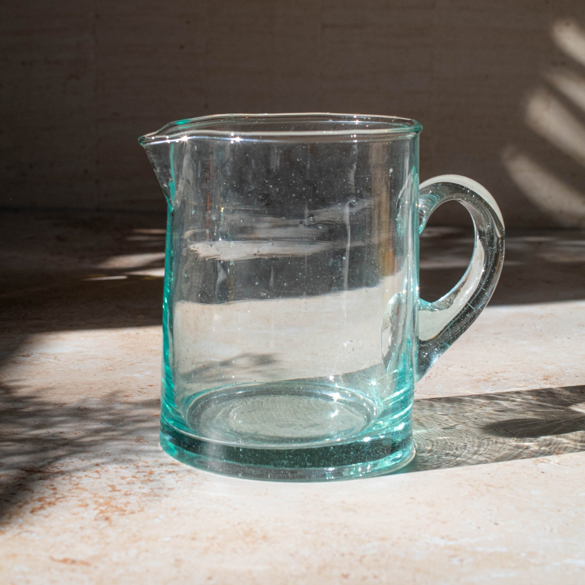 Handmade Beldi Pitcher - Clear
