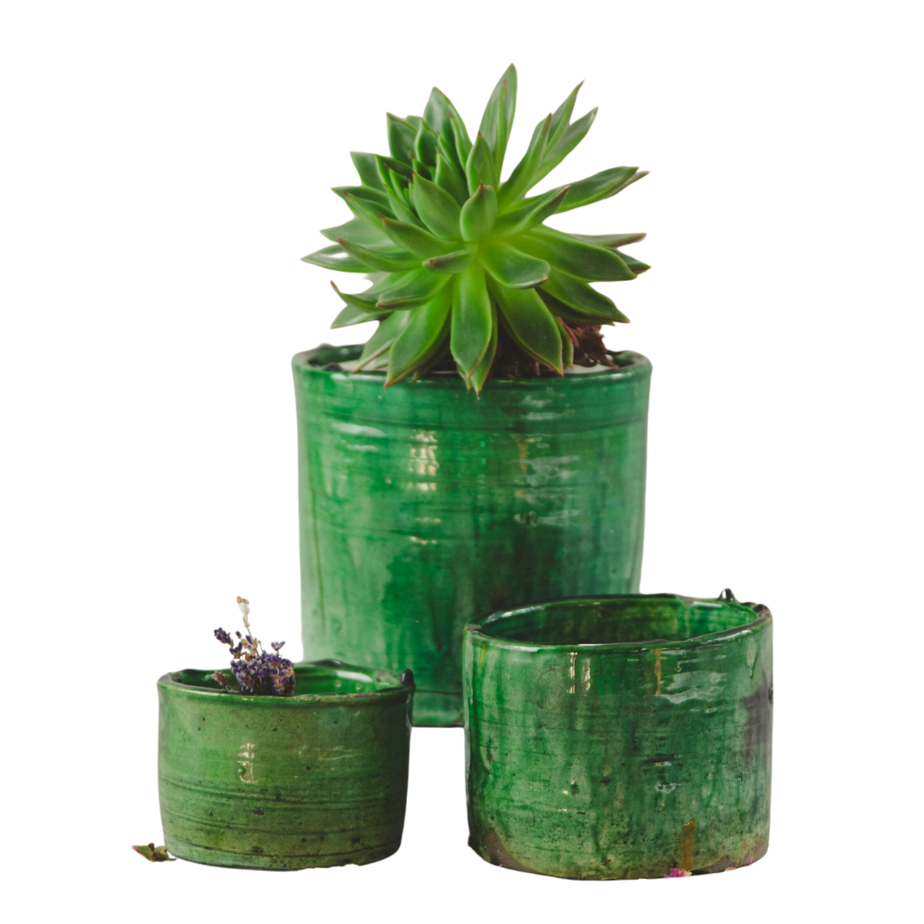 Moroccan Vintage Tamegroute Planter Pot