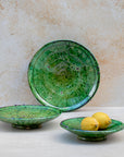 Handmade Tamegroute Plate - Green