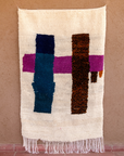 Moroccan Berber Beni Ourain Rug 