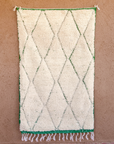 Moroccan Berber Beni Ourain Rug 