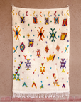 Moroccan Berber Beni Ourain Rug 
