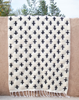 Moroccan Berber Beni Ourain Rug 