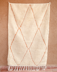 Moroccan Berber Beni Ourain Rug 