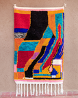 Moroccan Berber Beni Ourain Rug 