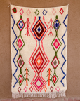 Moroccan Berber Beni Ourain Rug 