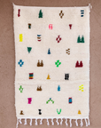 Moroccan Berber Beni Ourain Rug 