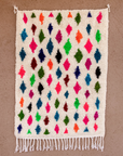 Moroccan Berber Beni Ourain Rug 