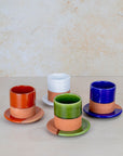 Moroccan Coffee Cup & Saucer