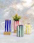 Moroccan Striped Jug