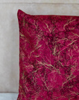 Patterned Cushion Cover: Pink