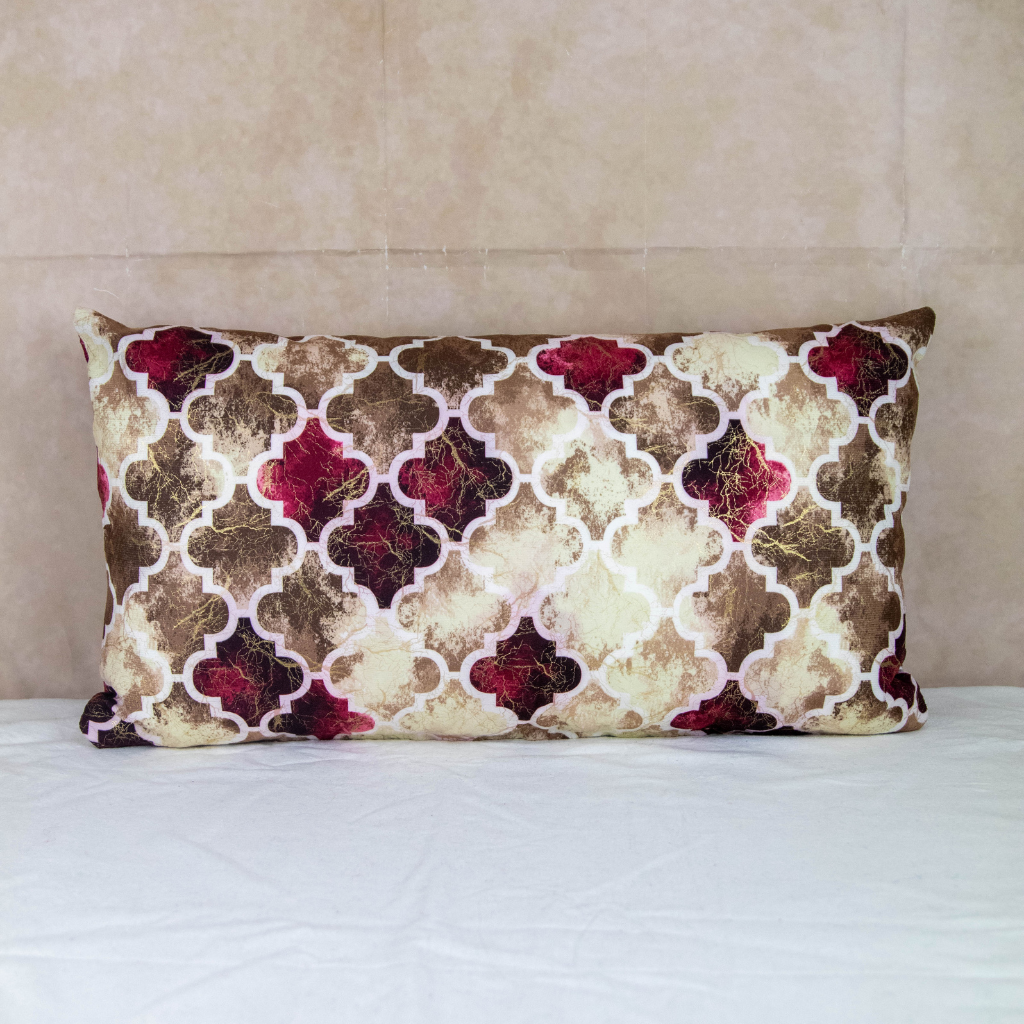 Patterned Rectangular Cushion Cover