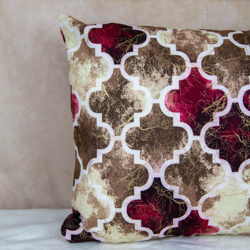 Patterned Rectangular Cushion Cover