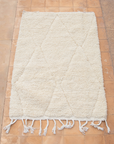 Shag Moroccan Beni Ourain Rug 