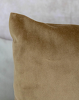 Velvet Cushion Cover: Ivory