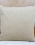 Velvet Cushion Cover: Beige